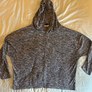 Lou & Grey Marled Jersey Hoodie SOFT XL